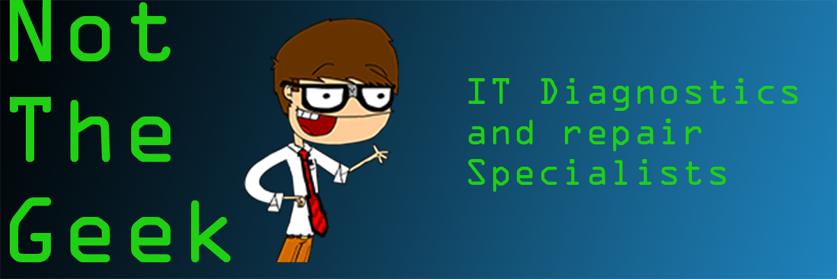 Not The Geek — IT Diagnostics and Repair Specialists